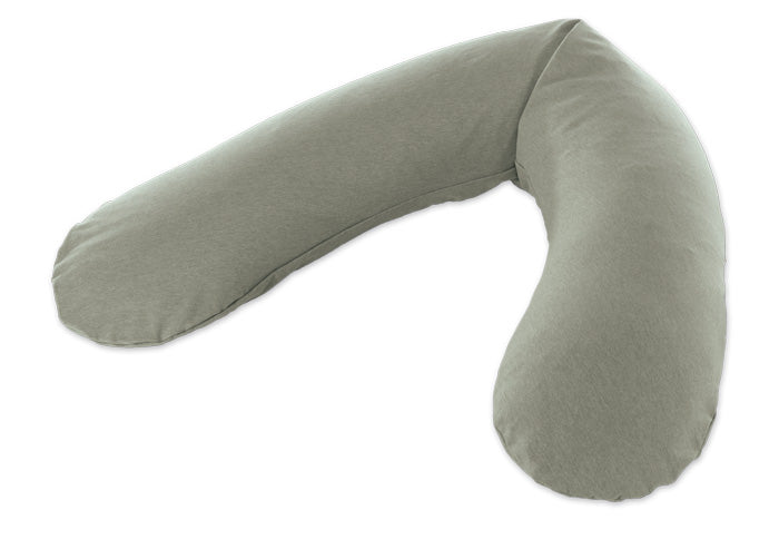 Theraline The Bamboo Maternity and Nursing Pillow - Melange Medium Grey