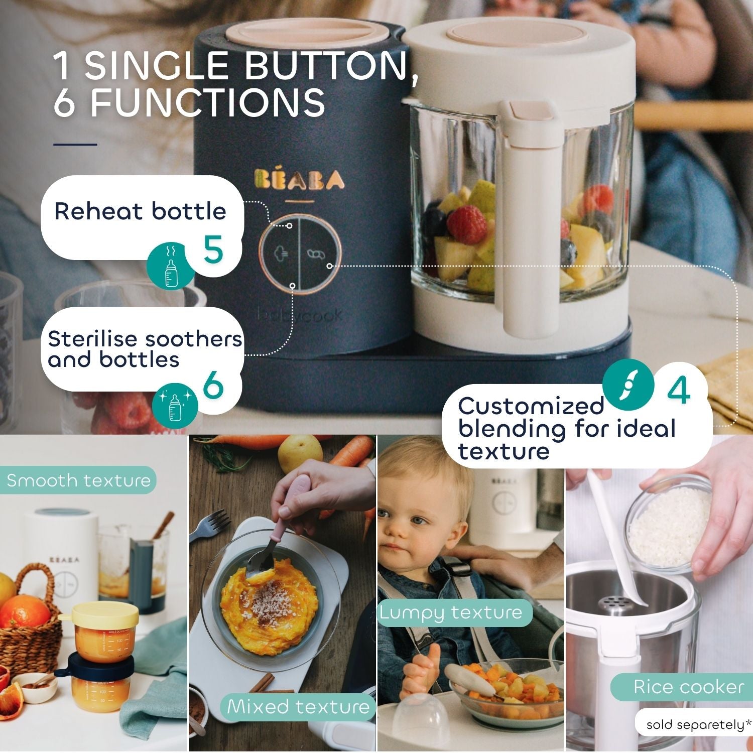 Beaba Babycook Neo Baby Food Processor
