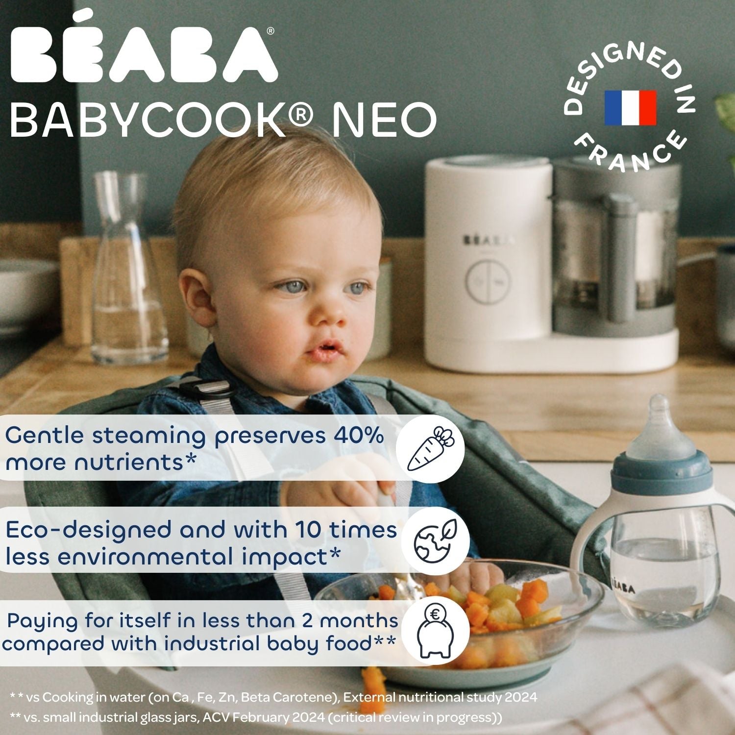 Beaba Babycook Neo Baby Food Processor