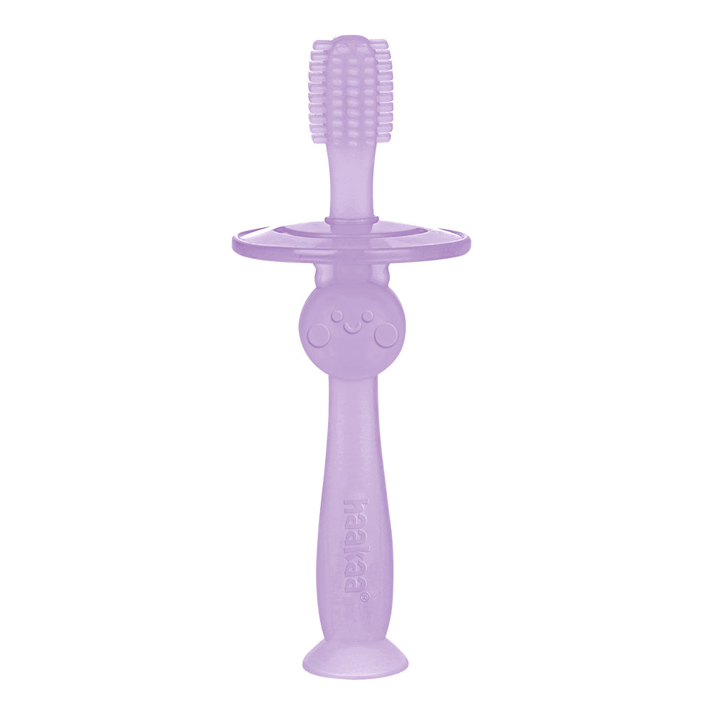 Haakaa 360° Baby Toothbrush (Lilac)