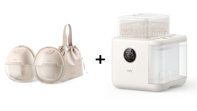 eufy Breast Pump S1 and Bottle Washer S1pro Bundle (C)
