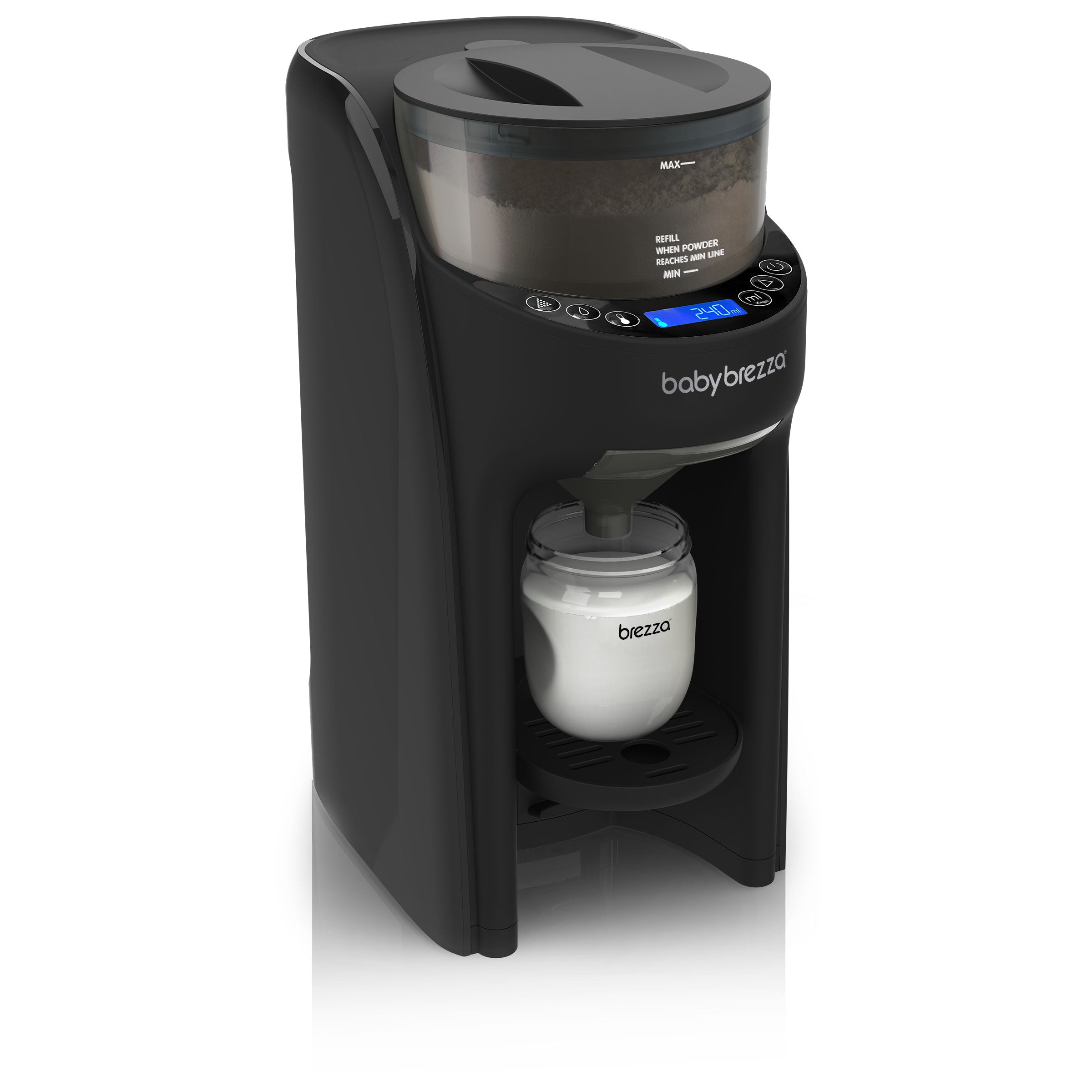 Baby Brezza Bottle Washer Pro and Formula Pro (White/Black) Bundle