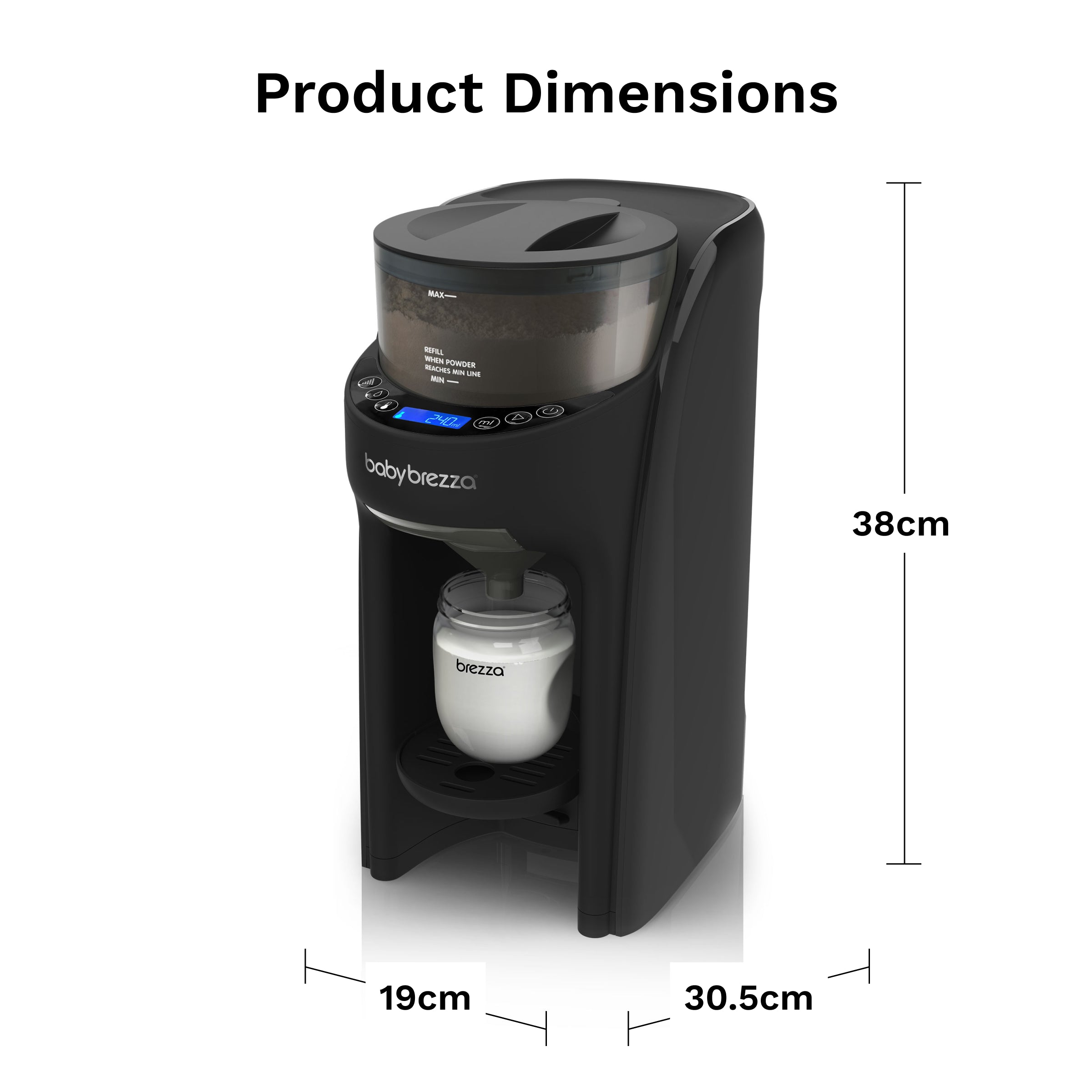Baby Brezza Formula Pro Advanced - Black