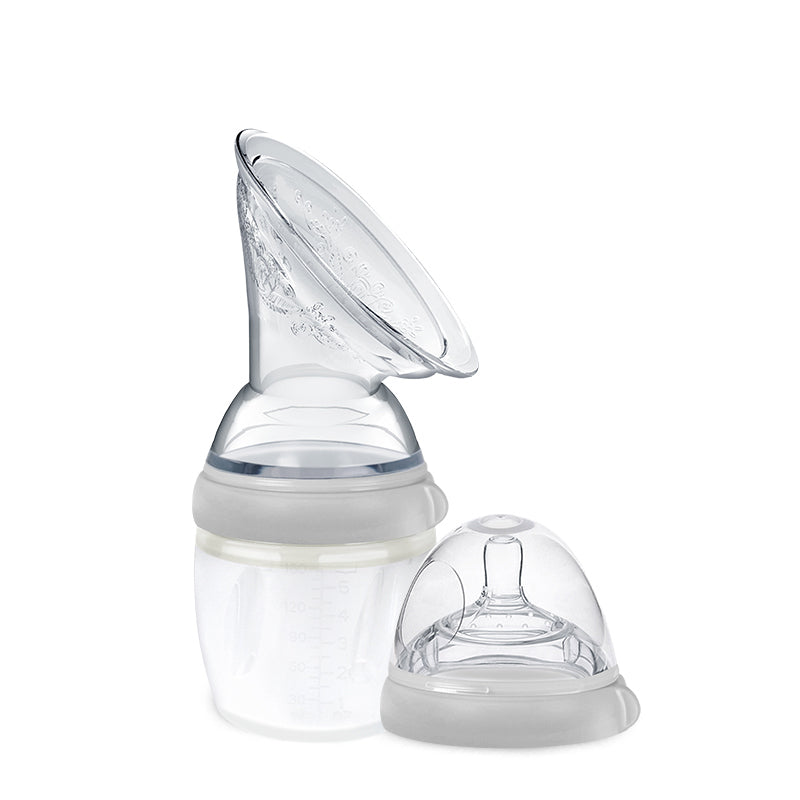 Haakaa Silicone Breast Pump 160ml & Bottle Set