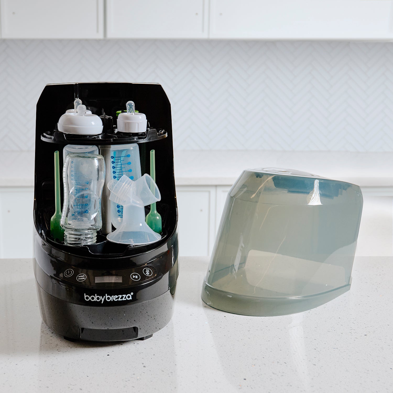 Baby Brezza Bottle Washer Pro - All In One Washer, Sterilizer, Dryer (