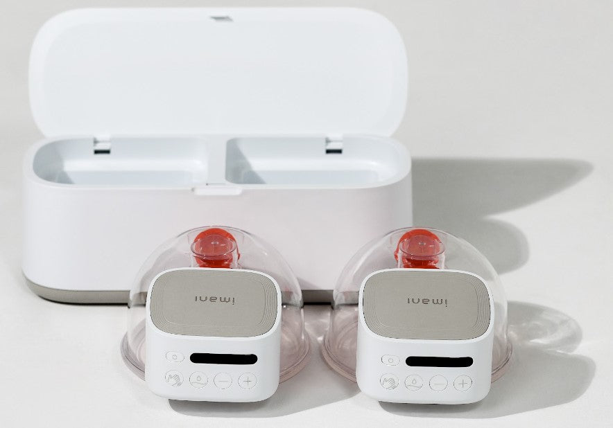 imani i2+ Electrical Breast Pump - 1 Pair (Latest Design) with Dual Charging Dock