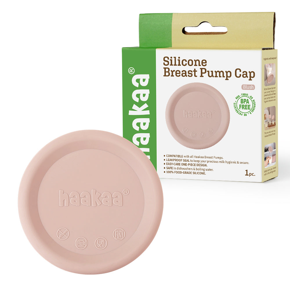 Haakaa Silicone Breast Pump Cap (Grey)