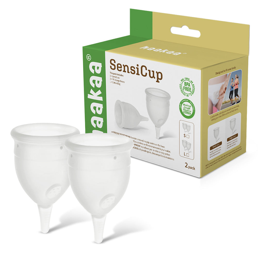 Haakaa SensiCup (Frosted) Menstrual Cup - 20ml/25ml