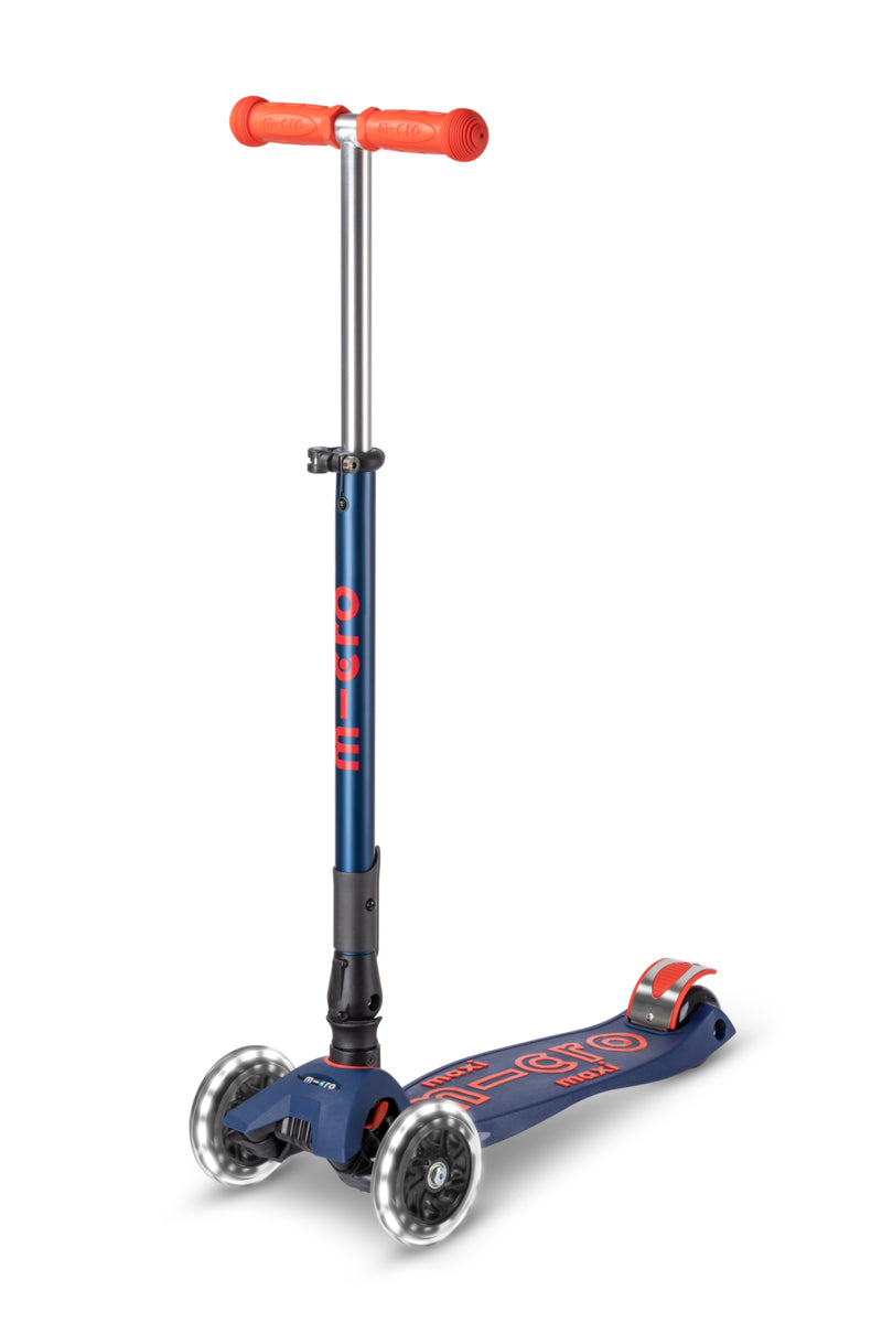 Micro Maxi Deluxe Foldable LED - Navy Red