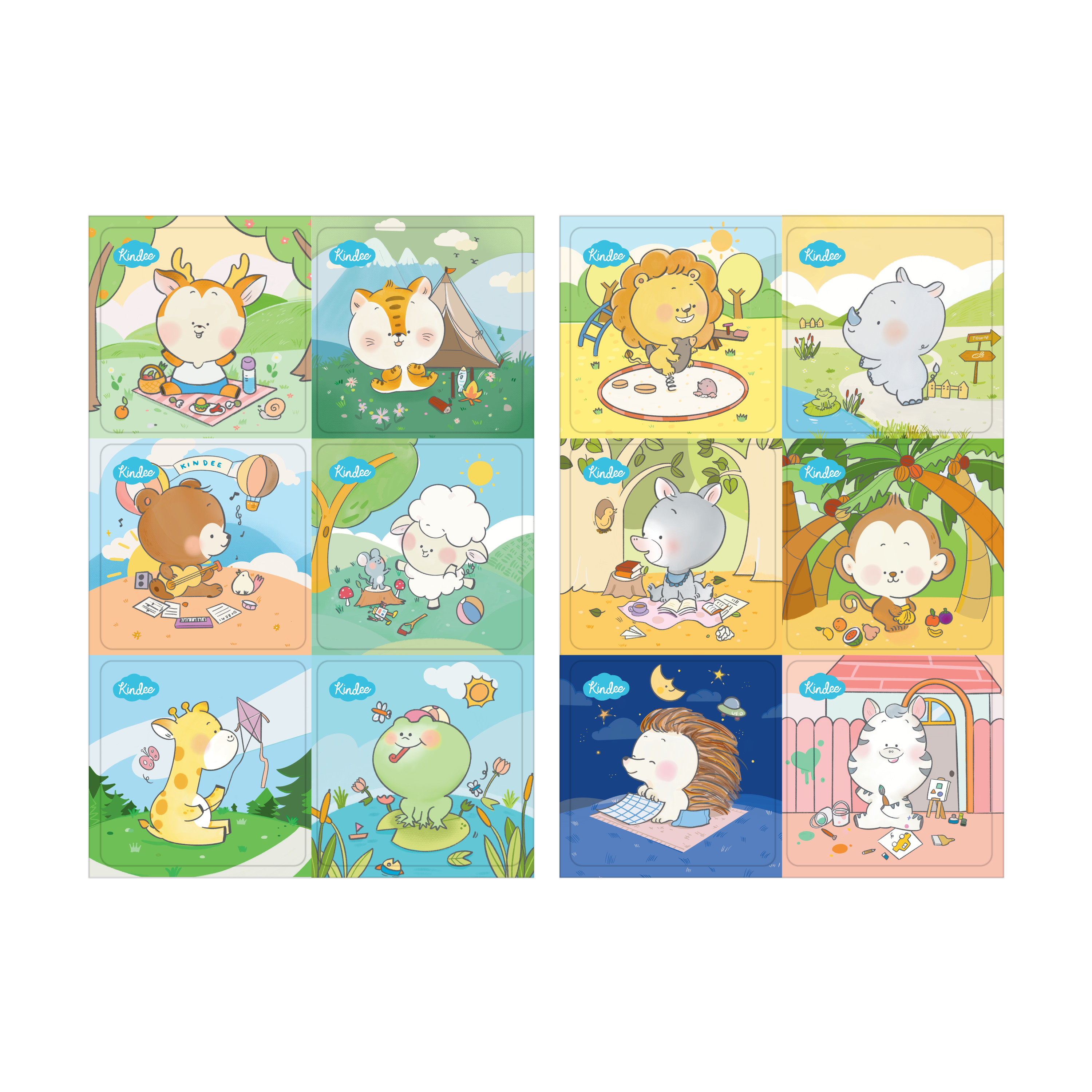 Kindee Mosquito Repellent Patch - 12 Patches (Characters Collection)