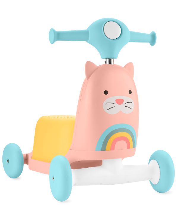 Skip Hop Zoo Ride On 3 in 1 Scooter