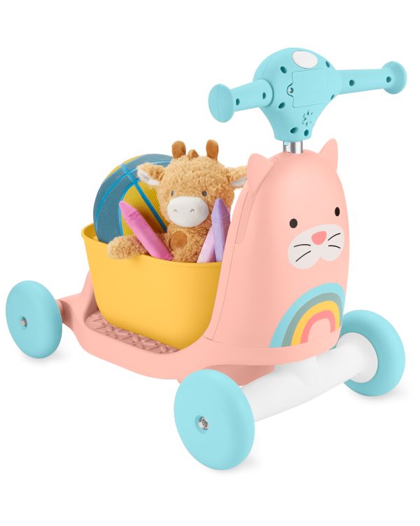 Skip Hop Zoo Ride On 3 in 1 Scooter