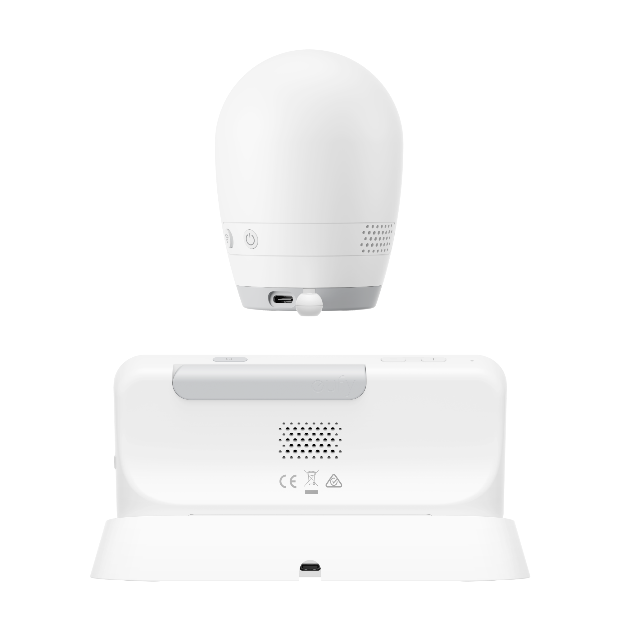 Eufy Baby Monitor E21 – 4K Portable Camera, WiFi, 8x Zoom, App Control, Cry Detection, Night Vision