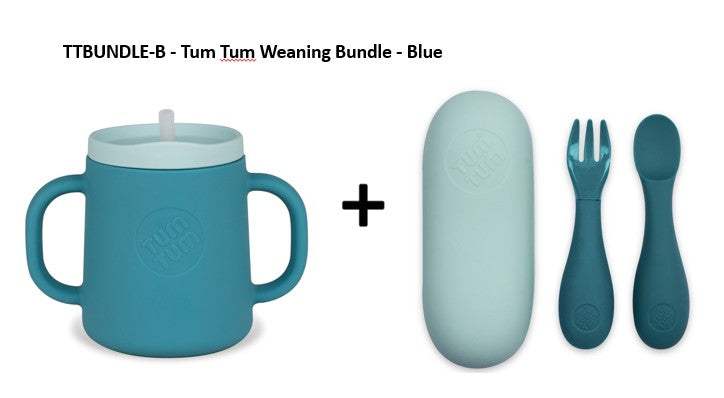 Tum Tum Weaning Bundle - Blue