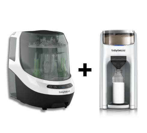 Bottle Washer Pro and Formula Pro (White) Bundle