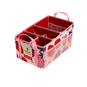 Playjoy Travel Folding Basket - Strawberry