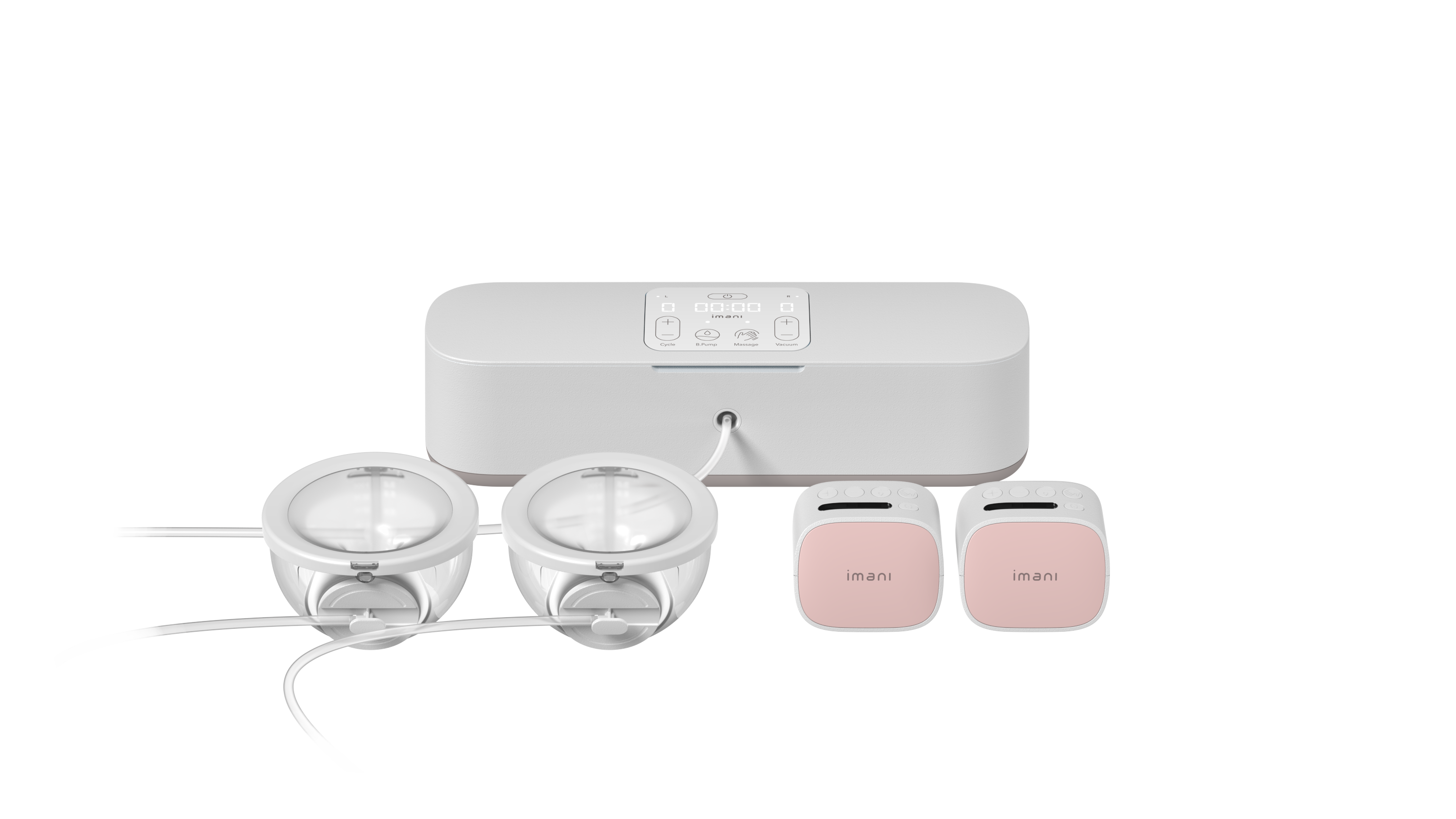 imani iBox Pro 2-in-1 Electrical Breast Pump (Hospital Grade + Wearable)