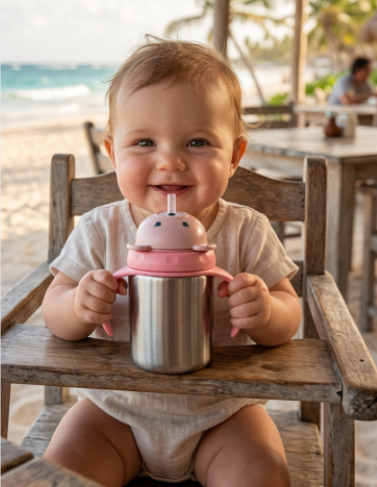Tum Tum Stainless Steel Tippy Up Cup 250ML