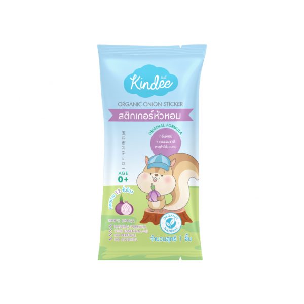 Kindee Organic Onion Sticker / Onion Goodnight Sticker (Pack 6)