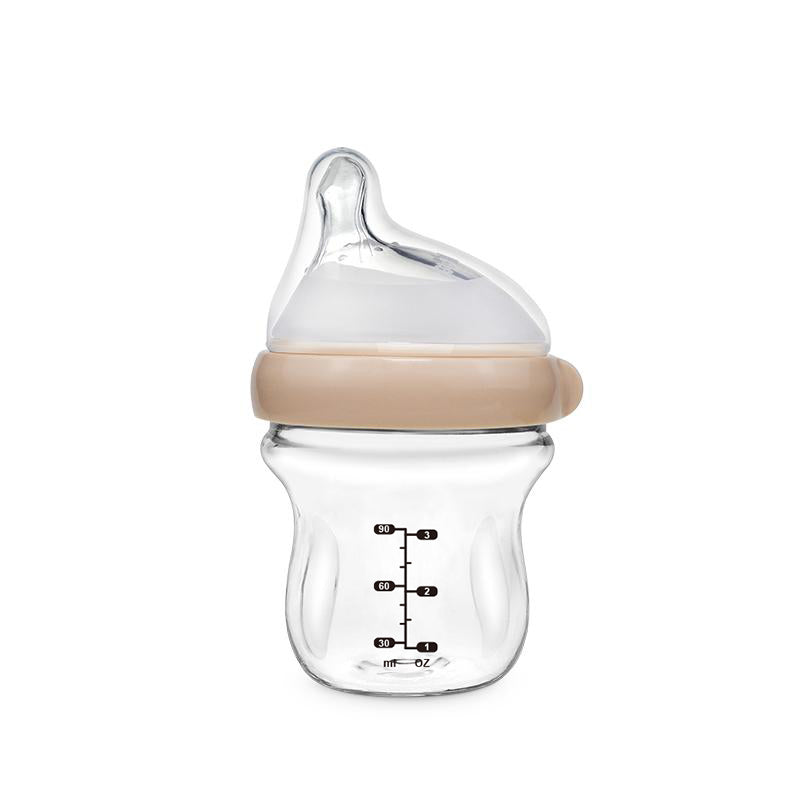 Haakaa Gen. 3 Glass Baby Bottle (90ml ⁄ 120ml ⁄ 180ml)