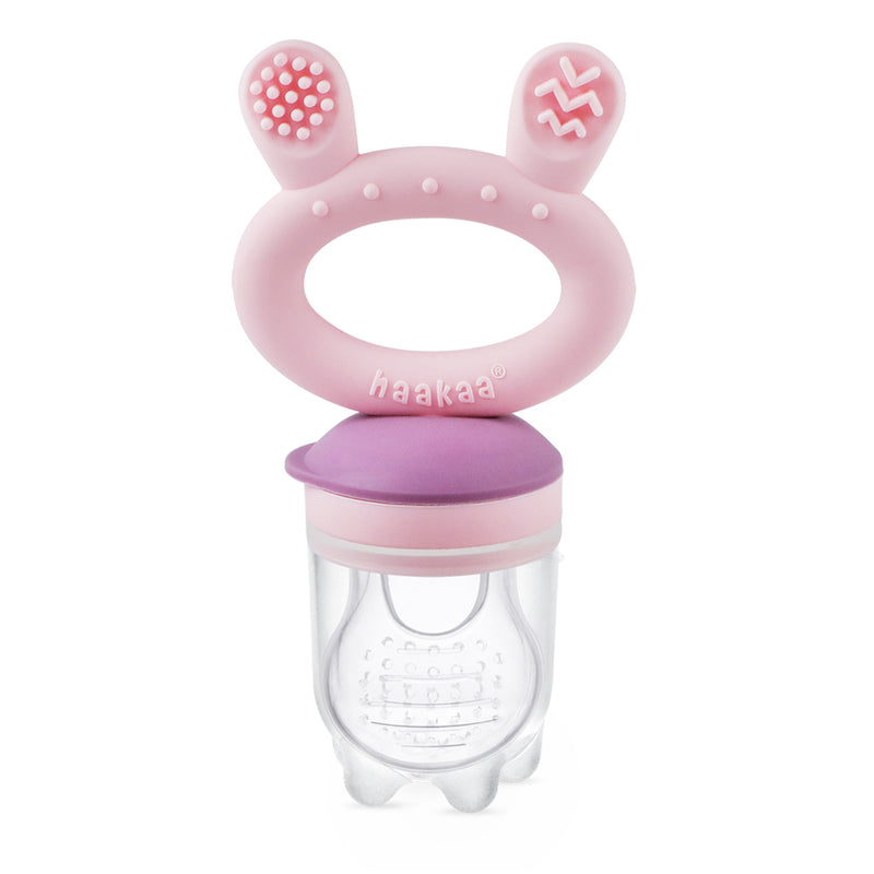 Haakaa FreezeNFeed Mini Combo / Fresh Food Feeder & Cover Set