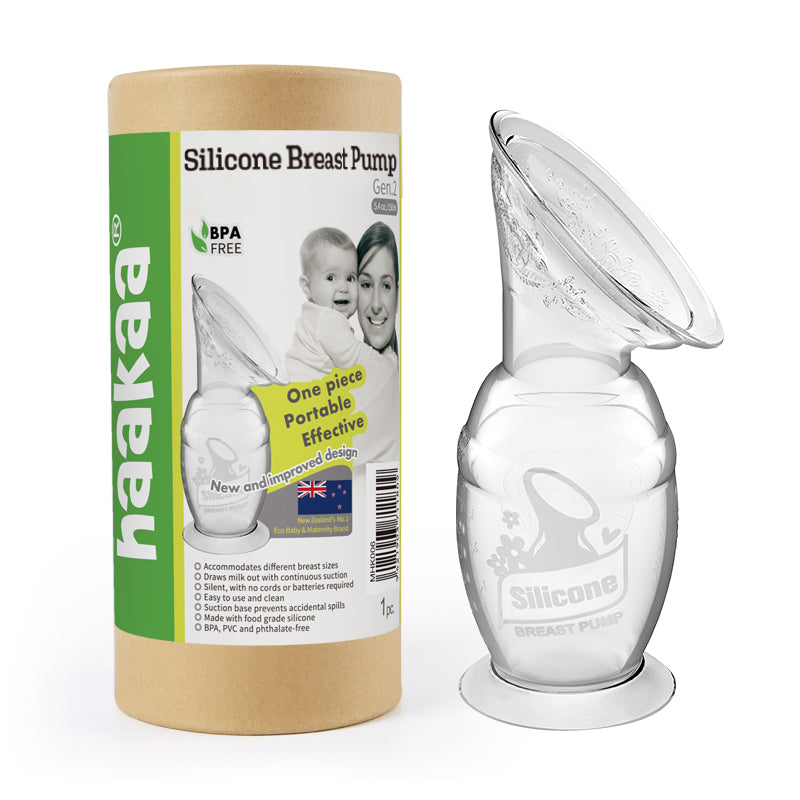 Haakaa Gen. 2 Silicone Breast Pump with Suction Base (100ml)