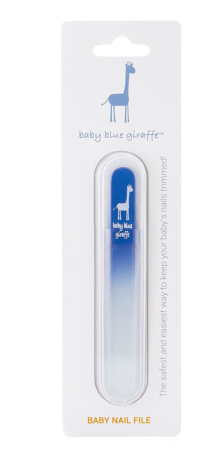Baby Blue Giraffe Baby Nail File
